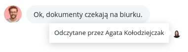 Status odczytania